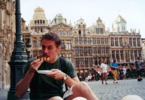 Belgian waffles in Belgium