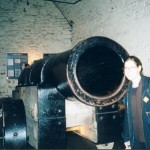 Cannon in Edinburgh basement