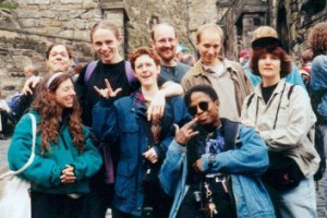 Carmine crew at Edinburgh Castle