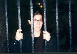 Jon tried to lock me in the Edinburgh Castle dungeon