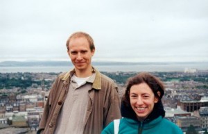 Janet & Rainer in Edinburgh Castle