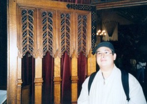 Josh in Edinburgh Castle