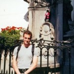 A little boy who peed on a war