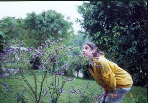 Stop and smell the flowers.