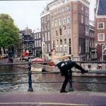 Threatening to jump if Jon kept taking pictures