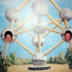 Atomium molecule faces