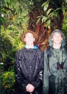 Wet brothers.
