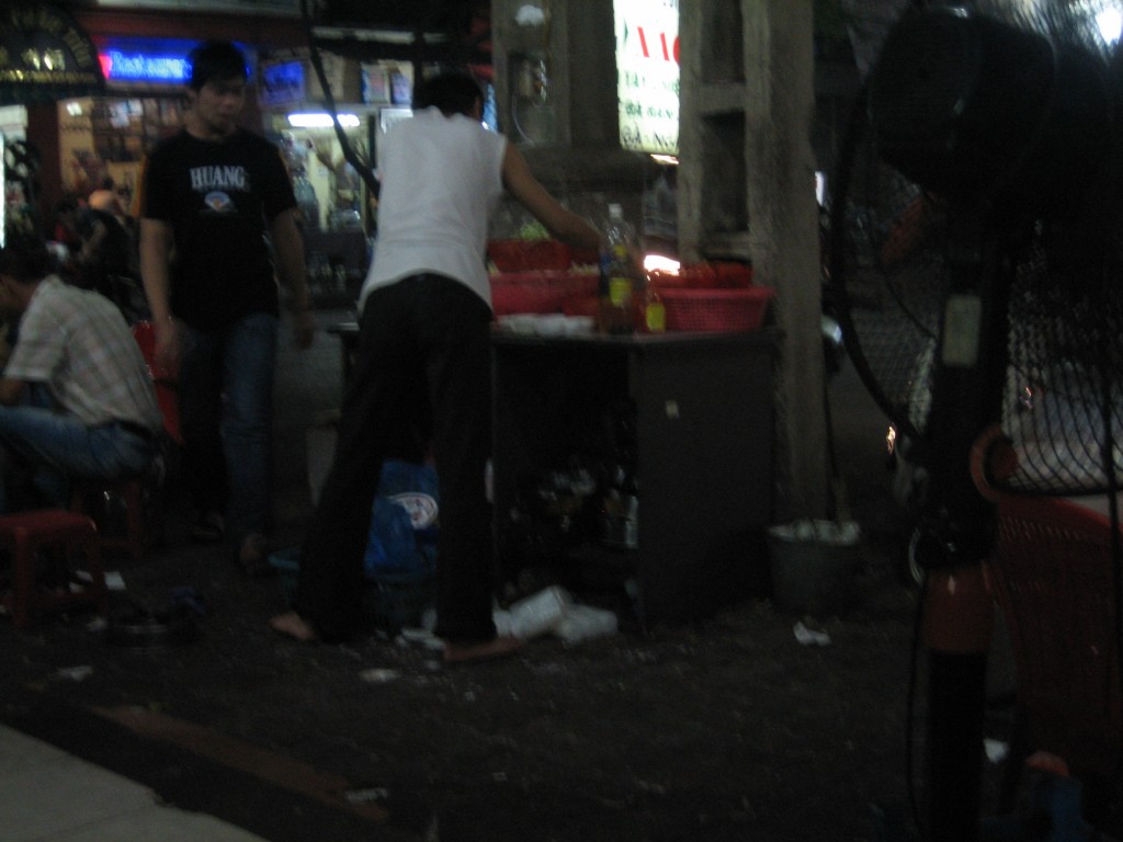 Hanoi street kitchen