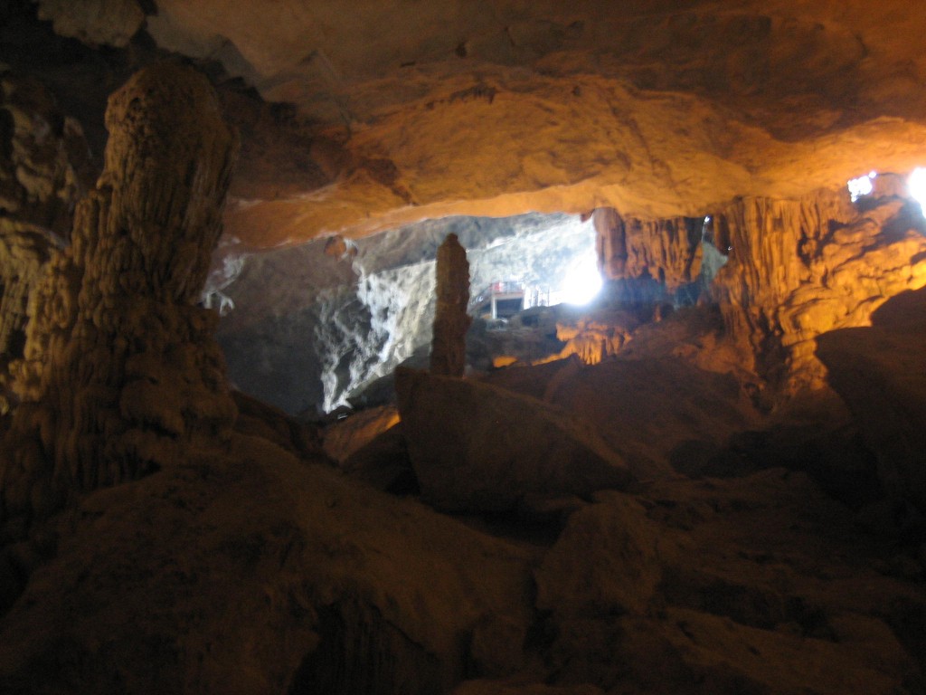 Cave interior