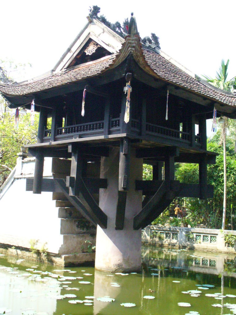 One-pillar pagoda