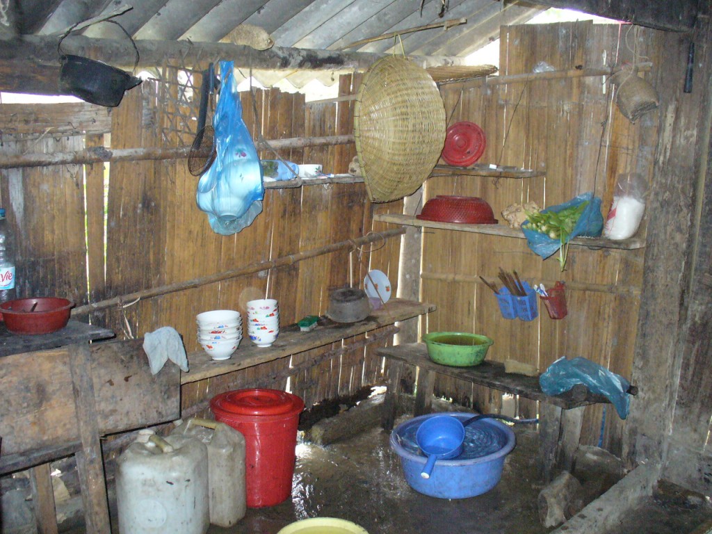 Homestay kitchen